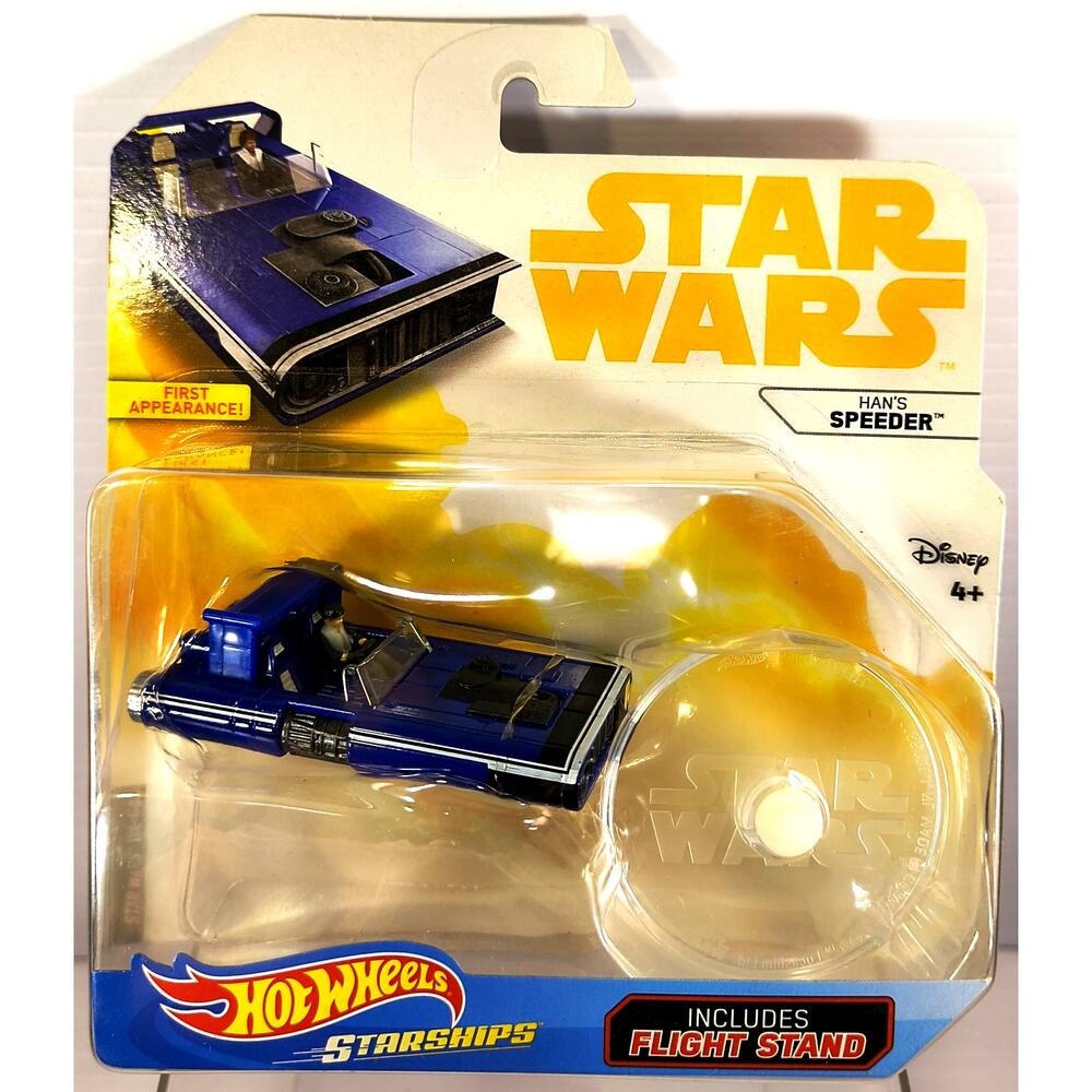 Hot Wheels Starships Star Wars HAN'S SPEEDER, New, See Pics/Description!